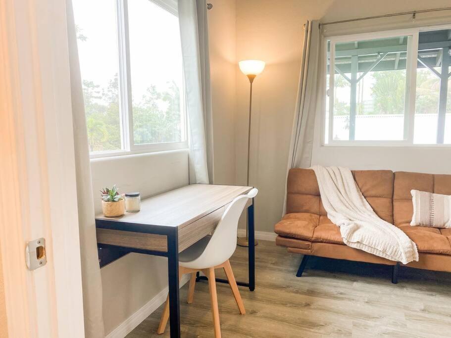 Hibiscus Hale, Full Kitchen, King Bed, Parking Keaau Exterior foto
