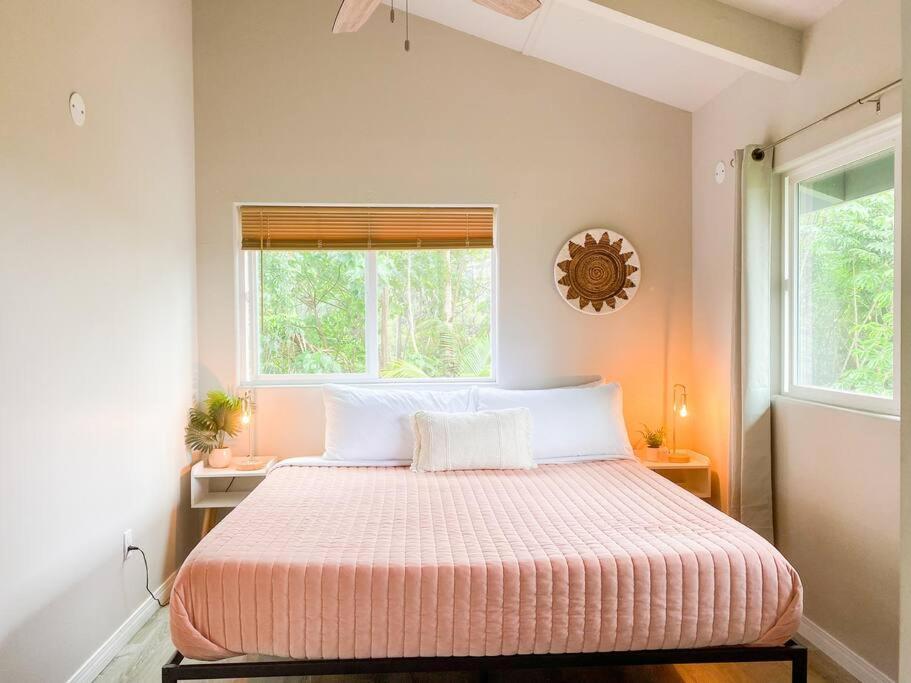 Hibiscus Hale, Full Kitchen, King Bed, Parking Keaau Exterior foto