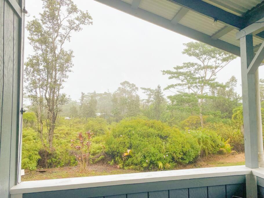 Hibiscus Hale, Full Kitchen, King Bed, Parking Keaau Exterior foto