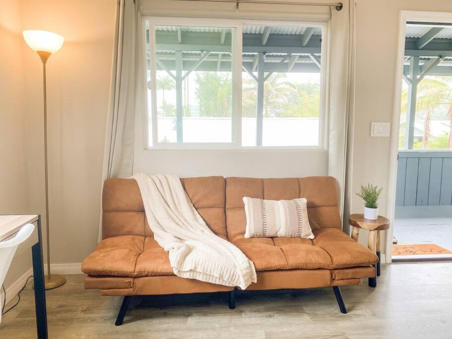 Hibiscus Hale, Full Kitchen, King Bed, Parking Keaau Exterior foto