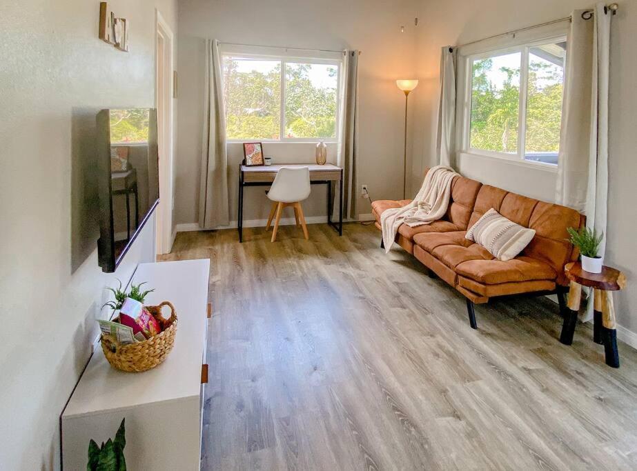 Hibiscus Hale, Full Kitchen, King Bed, Parking Keaau Exterior foto