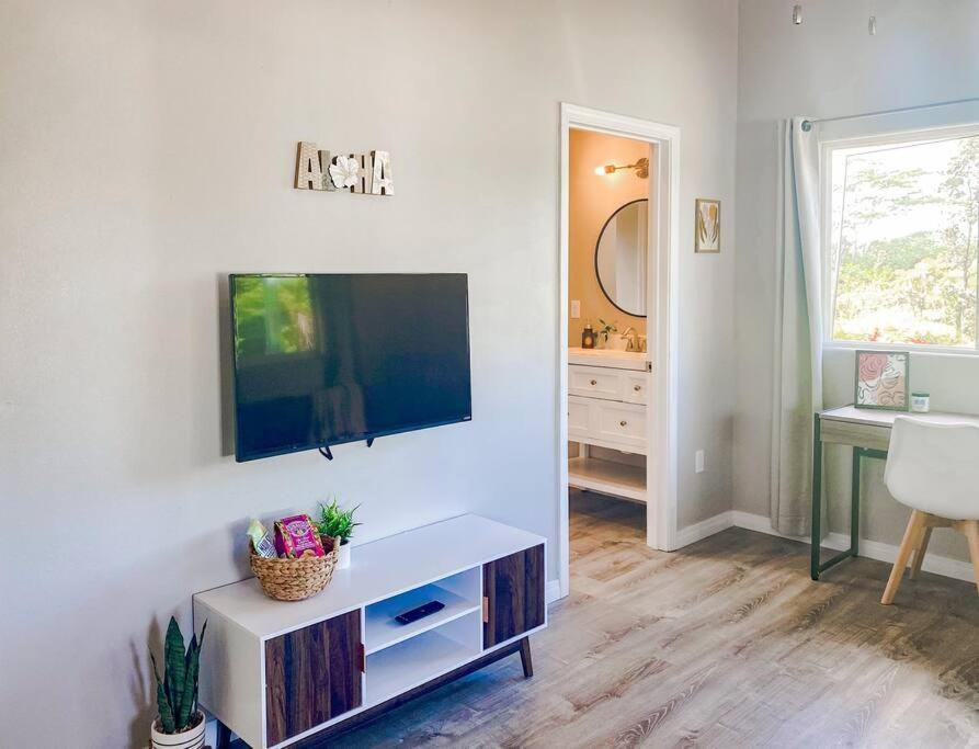 Hibiscus Hale, Full Kitchen, King Bed, Parking Keaau Exterior foto